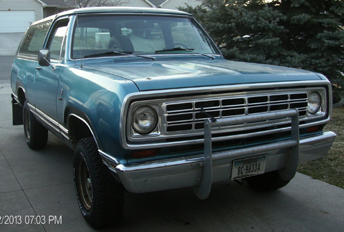 1974 Dodge Ramcharger By Tony McCormick image 1.