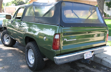 1976 Dodge RamCharger 4x4 By Dave White image 2.