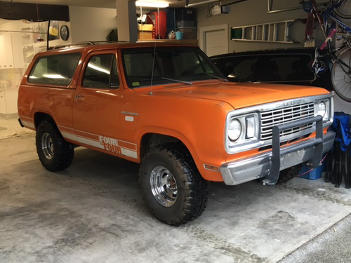 1978 Dodge Ramcharger 4x4 By Casey Bell 1.