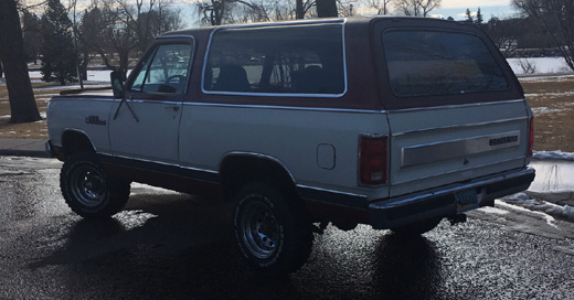 1985 Dodge Ramcharger By John P. image 2.