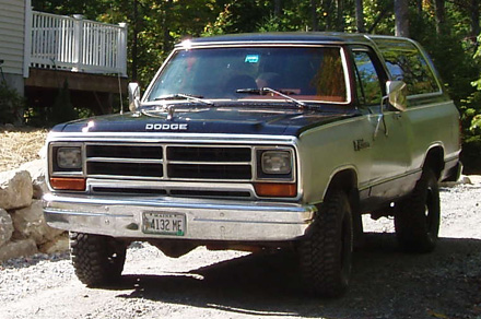 1986 Dodge Ramcharger 4x4 By Paul Crowley image 3.