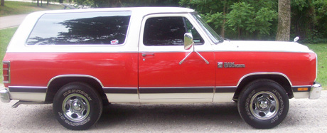 1986 Dodge Ramcharger 4x2 By Allen Mansfield image 2.
