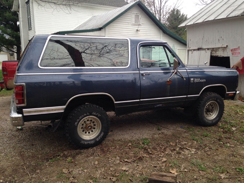 1987 Dodge Ramcharger 4x4 By Nick Ward image 1.