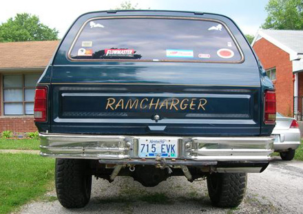1990 Dodge Ramcharger 4x4 By Zach Samples image 3.