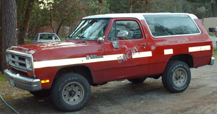 1990 Dodge Ramcharger 4x4 By Walt Russell Image 1.