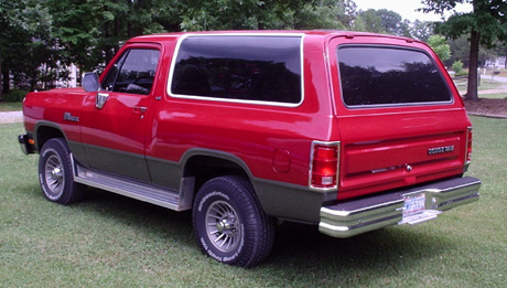 1991 Dodge Ramcharger 4x4 By David Earnhardt image 2.