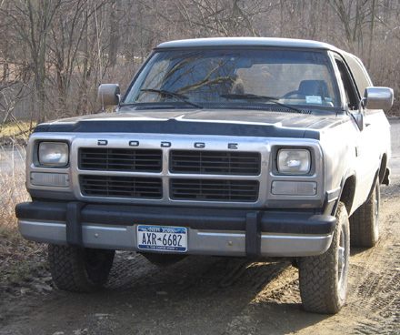 1991 Dodge Ramcharger 4x2 By Pete Pitcher image 1.