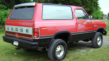 1992 Dodge Ramcharger 4x4 By Robert A. Miller image 7.