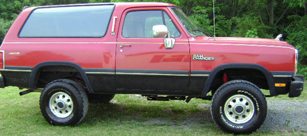 1992 Dodge Ramcharger 4x4 By Robert A. Miller image 9.