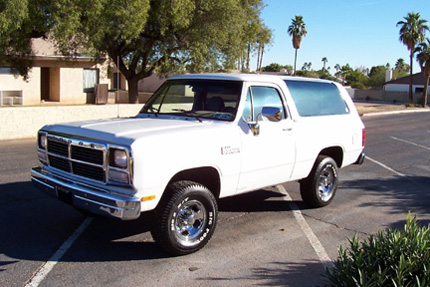 1992 Dodge Ramcharger 4x4 By Michael Wolff image 1.