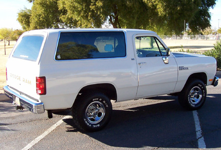 1992 Dodge Ramcharger 4x4 By Michael Wolff image 3.