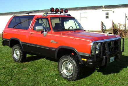 1992 Dodge Ramcharger 4x4 By Robert A. Miller image 2.