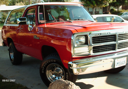 1993 Dodge Ramcharger 4x4 By Bill Wheeler image 1.