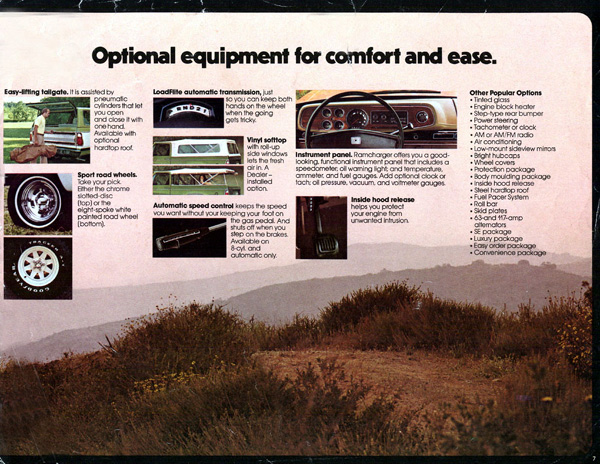1977 Dodge Ramcharger Brochure: Page 7