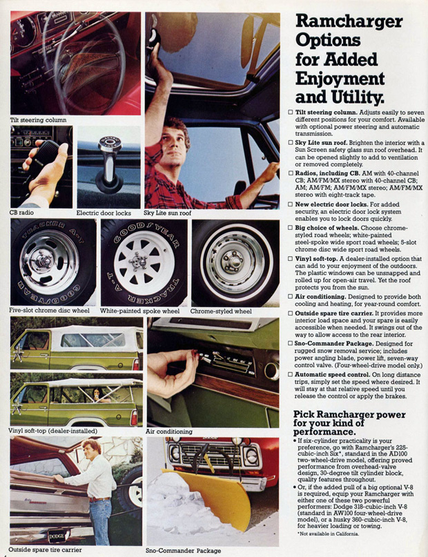 1979 Dodge Ramcharger Brochure: Page 3