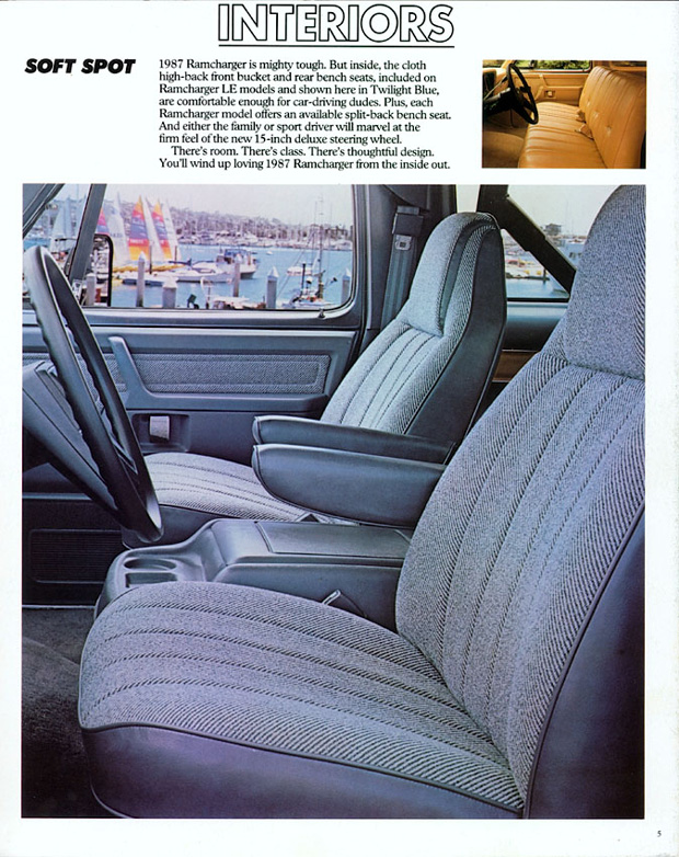 1987 Dodge Ramcharger Brochure: Page 4
