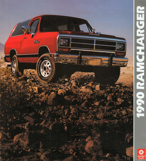 1990 Dodge Ramcharger Brochure: Cover