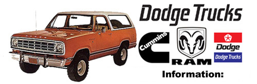 Dodge Ramcharger Information